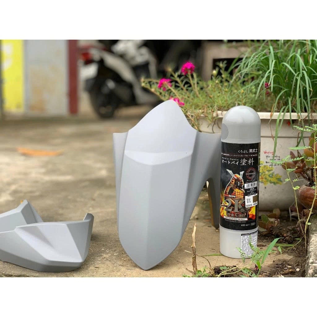 Sơn xịt màu xám lót cao cấp 2K04 samurai chính hãng 400ml