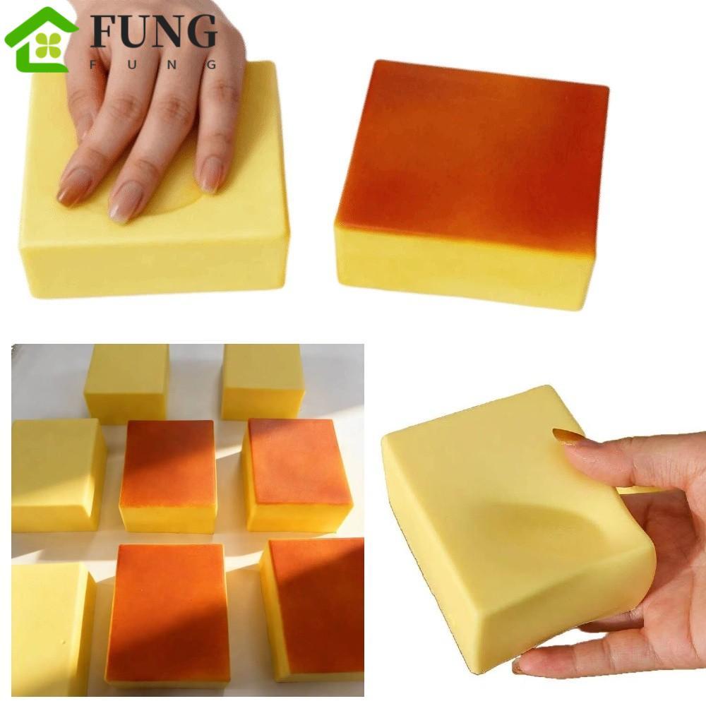 FUNG Butter Cookies Đồ chơi phục hồi chậm, Moist Feel DIY Butter Cookies Bóp Đồ chơi, PU mềm mại thờ