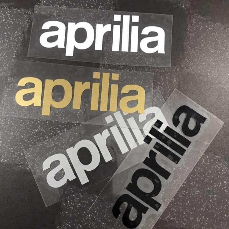 Aprilia letter stickers, RS660, RSV4, TUONO660 motorcycle fuel tank decoration stickers