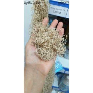 Giẻ Rửa Bát Lưới Trắng/Đỏ combo 3 cái