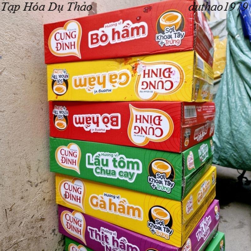 Thùng mì Cung Đình 30 gói