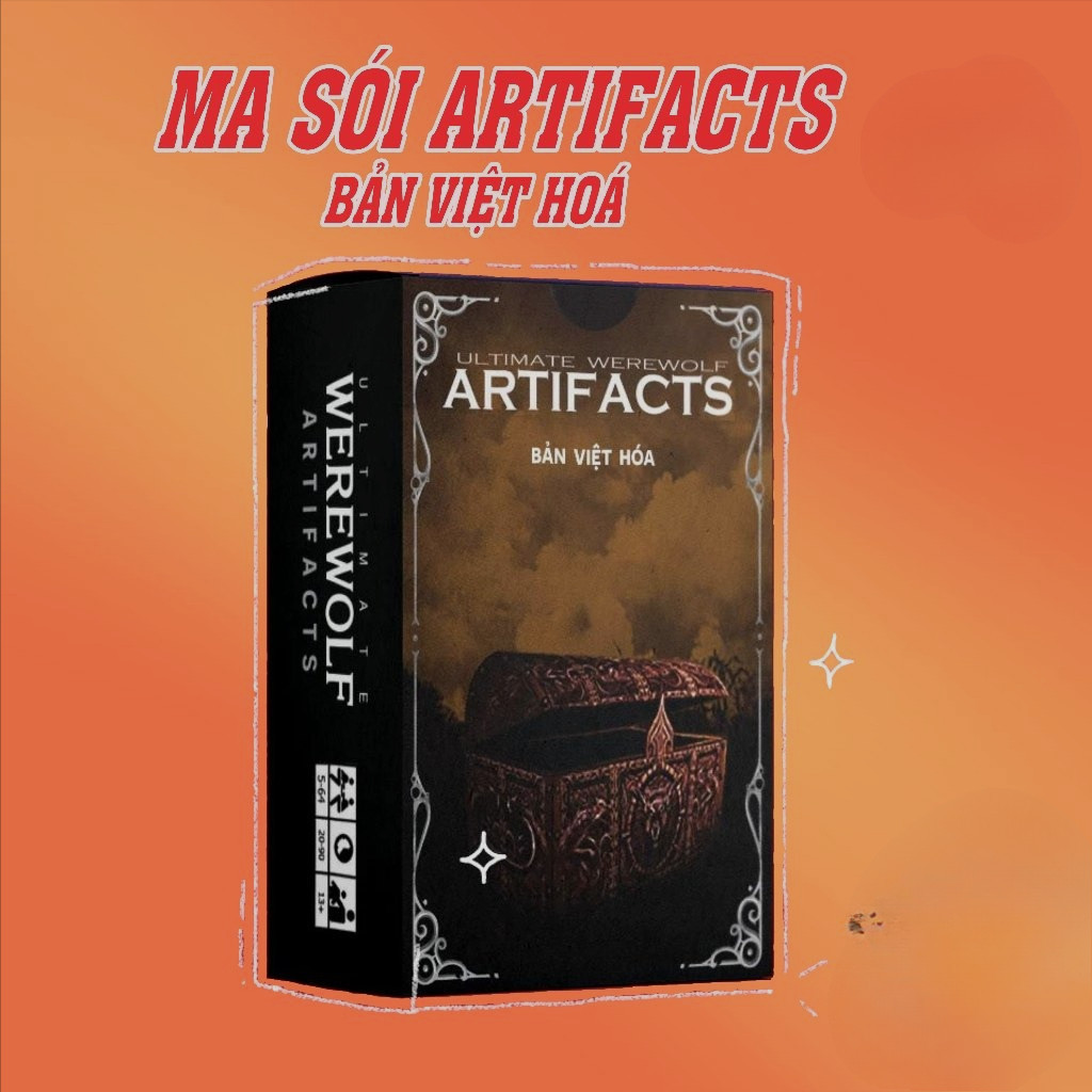 Ma Sói Artifacts - Ma sói cổ vật  chơi kèm cùng bộ Ma sói Ultimate [Boardgame247]