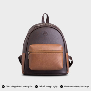 Balo Lata (Thời trang nữ mini cá tính cỡ trung - Balo da BAL75)