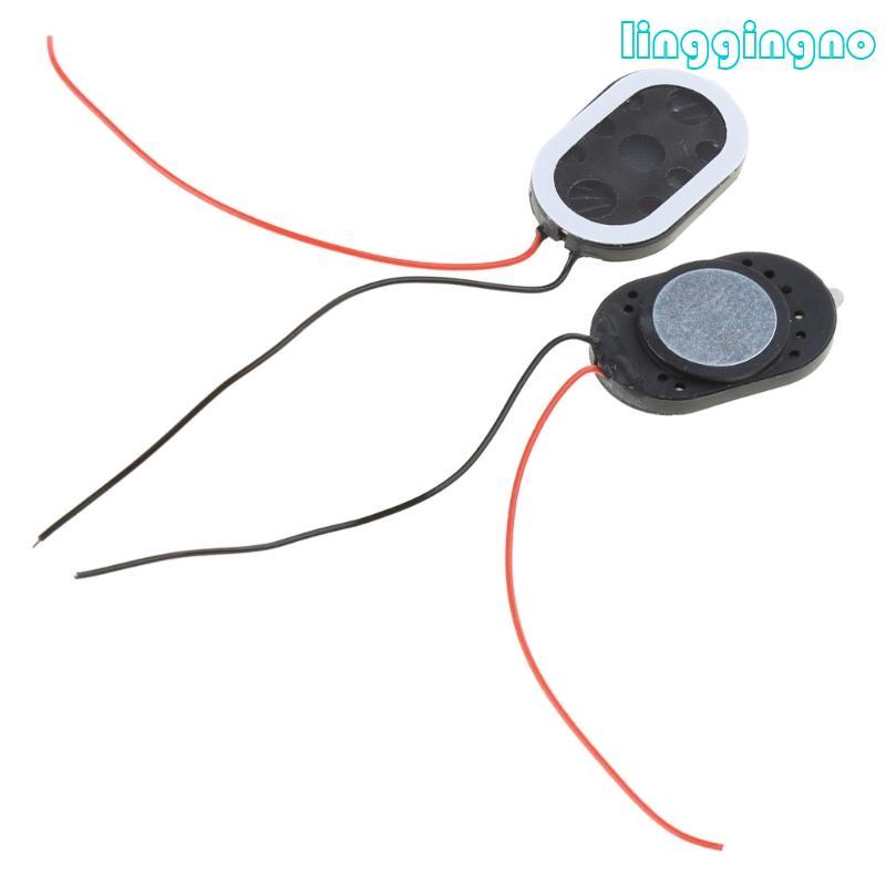 RR Gói 2 Loa Di Động Mini 2415 8ohm 1W Loa Có Cáp