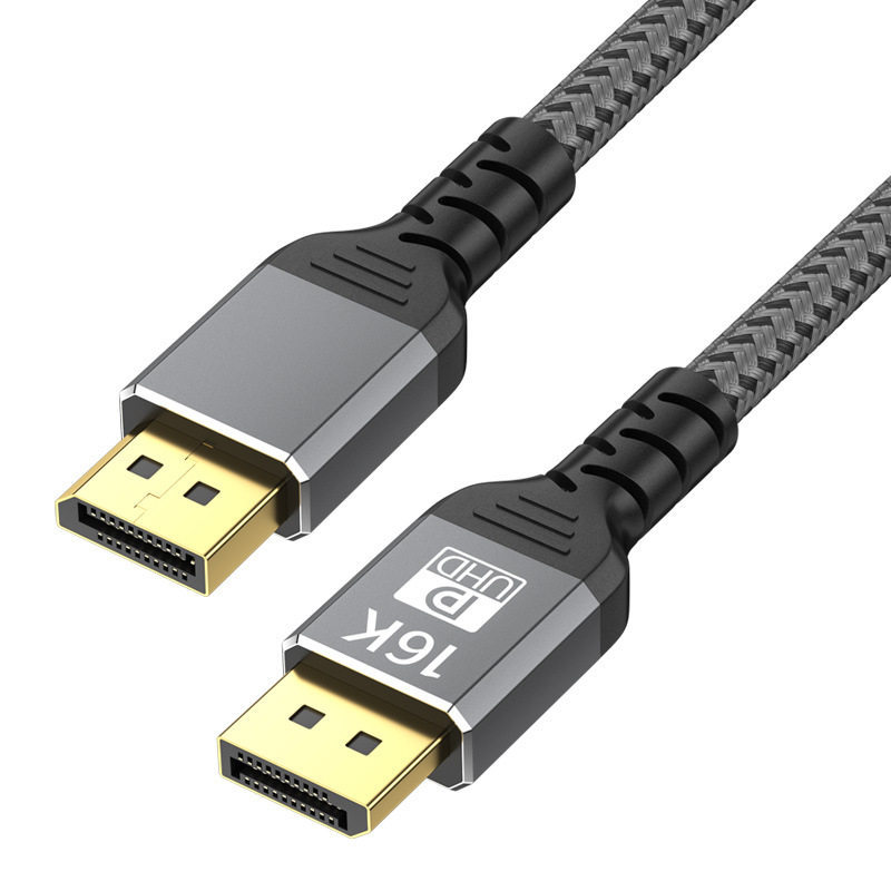 DP 2.1 Cáp 16K 60Hz Dây Video Chơi Game Cho Card Đồ Họa Màn Hình Máy Chiếu Tivi Dây Độ Nét Cao