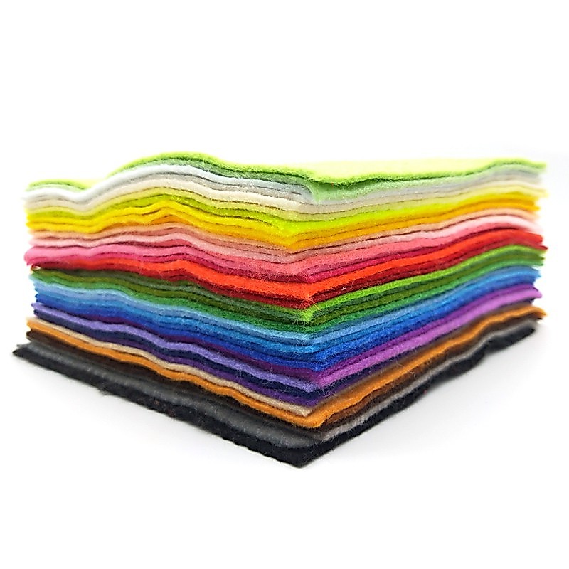 Vải nỉ (vải dạ) mềm khổ 22x22cm