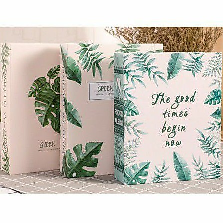 Album ảnh 9x13 đựng được 200 ảnh 9x13 mẫu lá