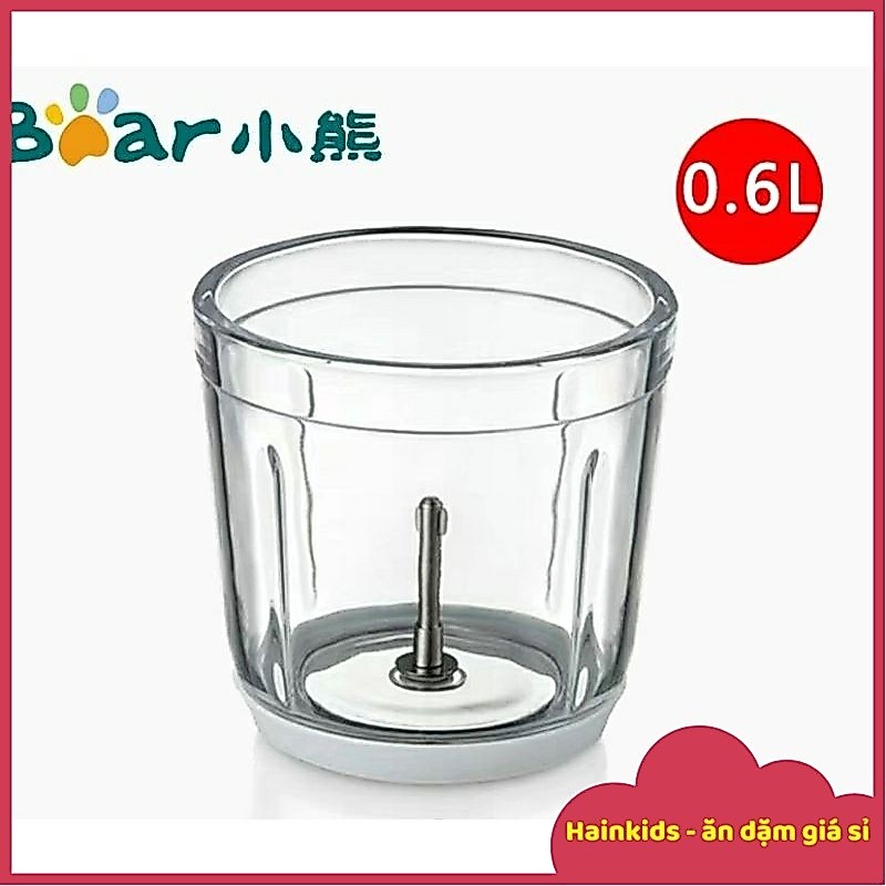 Cối Thủy Tinh Thay Thế Máy Xay Bear 0.6l, Model Bear QSJ-B02R1, B02U2, B02S1, B02Y5, B02P2, B02X5, M