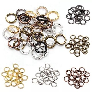 Bộ 200 từ 3 đến 9mm khoen tròn nối thiết kế trang sức, phụ kiện thời trang thủ công