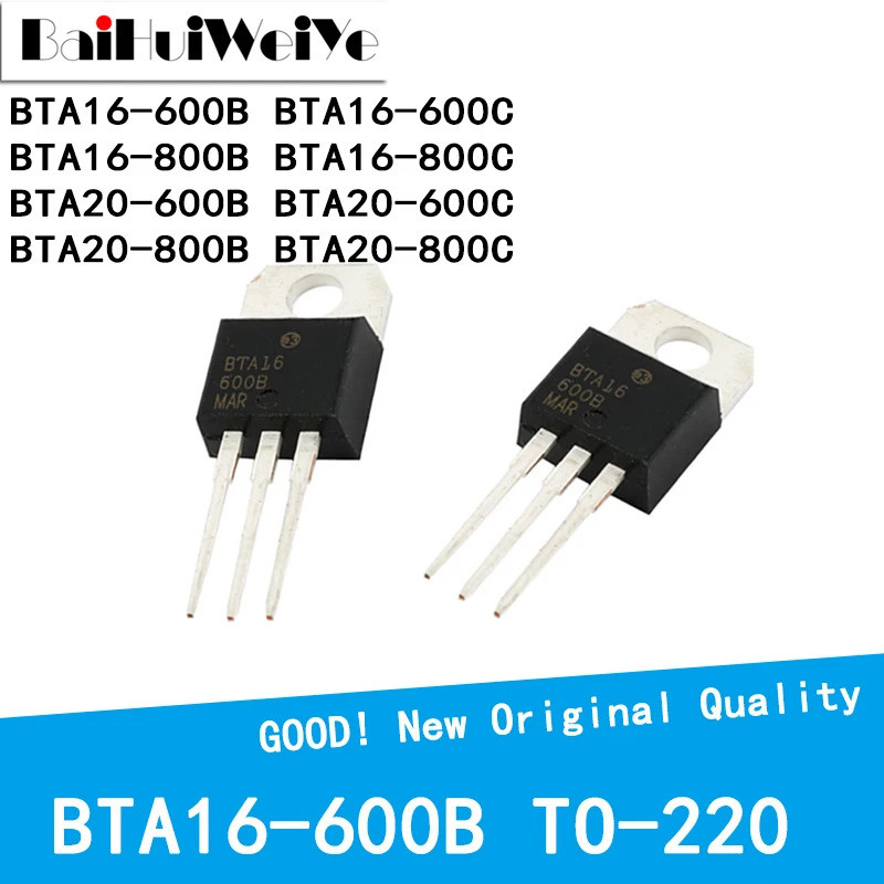 5 Chiếc BTA16-600B BTA16-600C BTA16-800B BTA16-800C BTA20-600B BTA20-600C BTA20-800B BTA20-800C TO-2