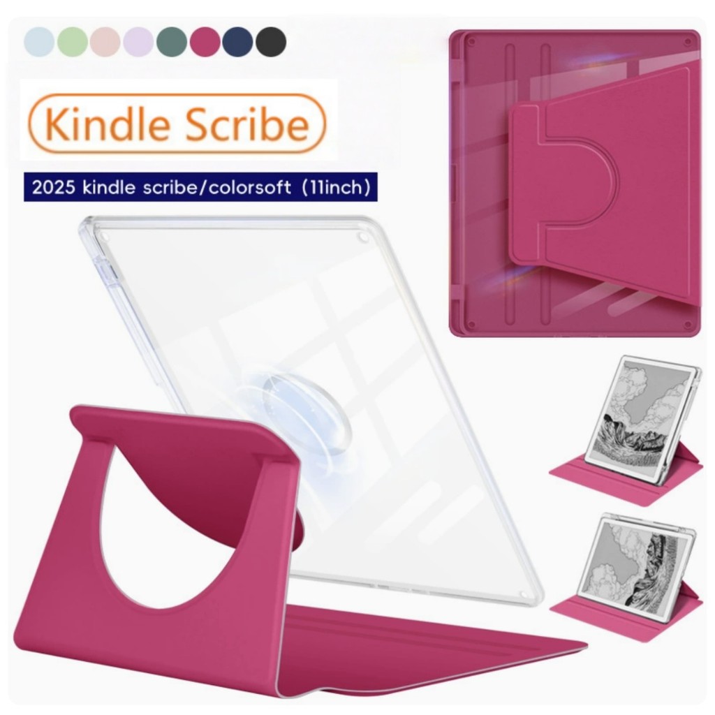 Dành Cho Kindle Scribe (2024) Kindle Scribe (2022) C4A6T4 Sách Điện Tử Acrylic PU 2in1 Đứng Tách Từ 