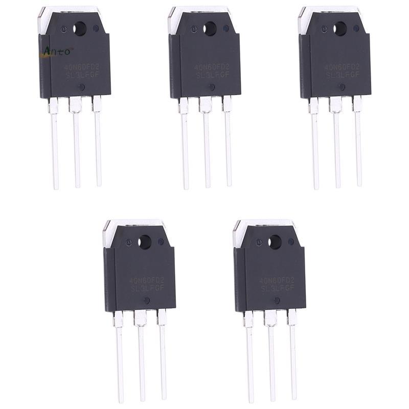 5 CÁI 40N60FD2 SGT40N60FD2 SGT40N60FD2PN 40A 600V Transistor TO-3P - Hiệu suất cao & Chuyển mạch nha