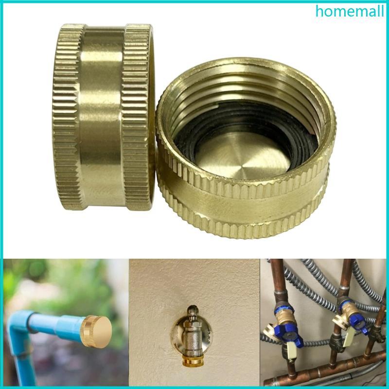 HO Brass Garden Vòi End Caps 2 4 Gói 3 4 Nữ End Caps Vườn Vòi End Caps