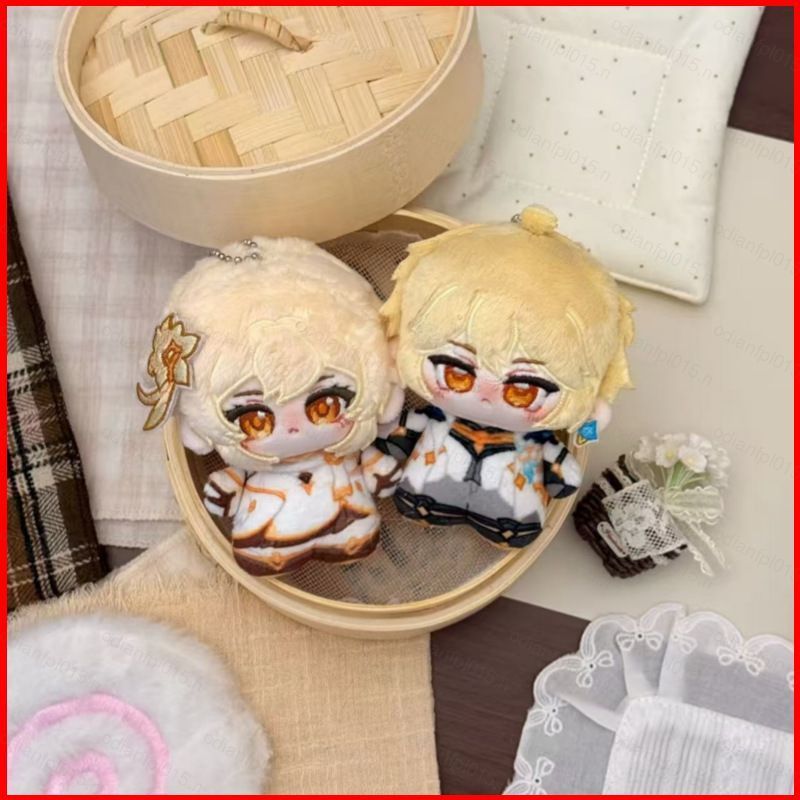 PF Genshin Impact Aether Lumine Plushie Anime Merch Túi búp bê Cotton sang trọng dễ thương quyến rũ