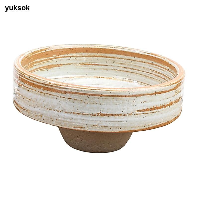 Bình gốm Ikebana Vintage Nhỏ Sắp Xếp Đế Giá Đỡ Nhật Bản Ikebana Dụng Cụ Chậu Hoa Để Trang Trí Bàn Ăn