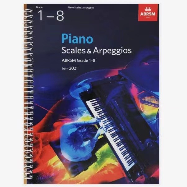 Đàn Piano ABRSM & Arpeggios Lớp 1-8 Kết Hợp UTWO