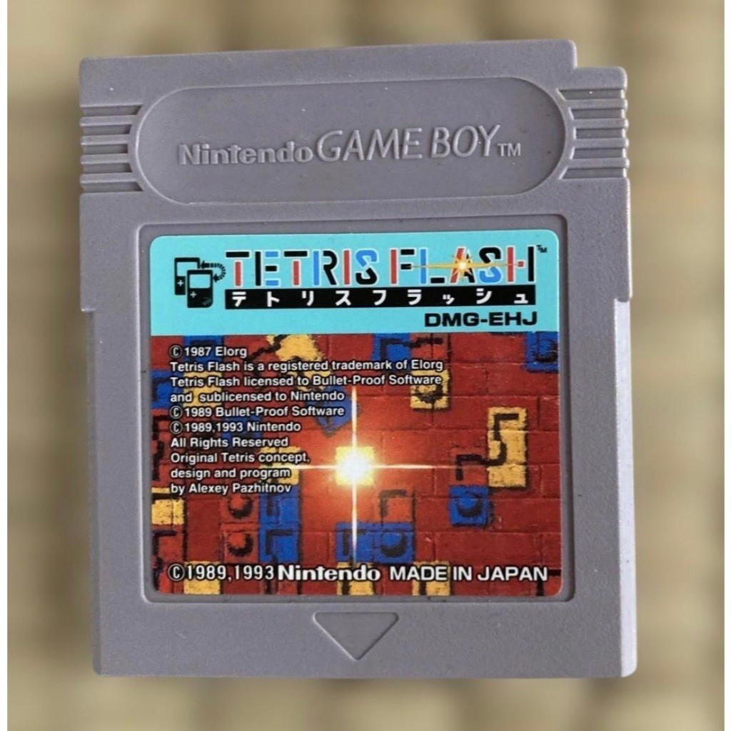 Used Tetris Flash Nintendo Game Boy GB Japanese Version