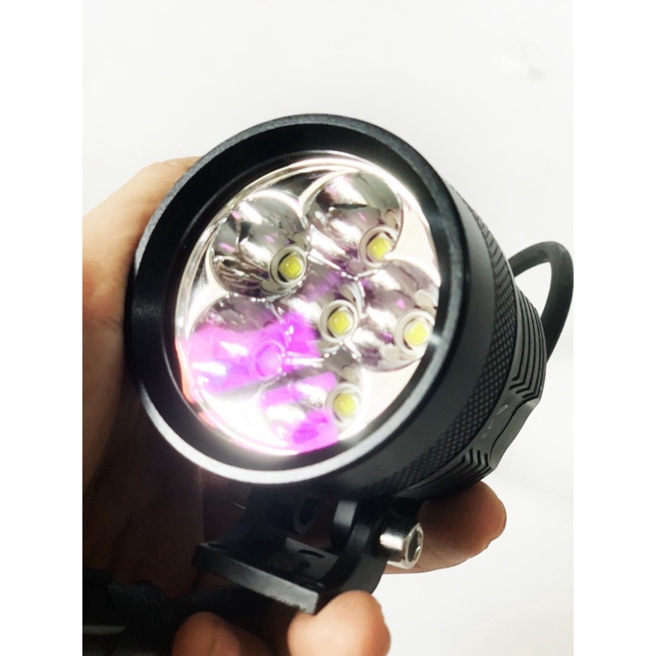 Đèn Trợ Sáng L6X CREE Chính Hãng BMU - Đèn siêu sáng - Chip T6 Mỹ ( hình Thật)