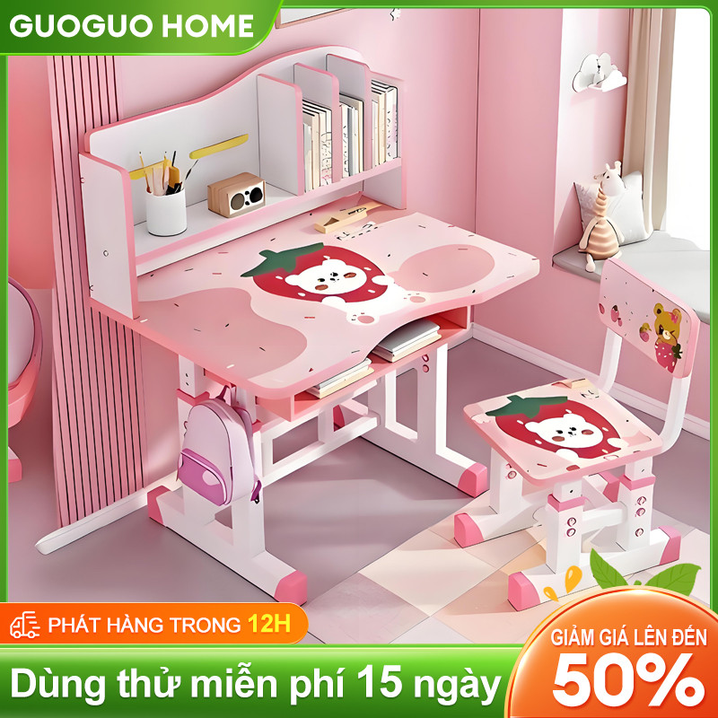 GUOGUO🔥Bàn học cho bé tiểu học Ngăn ngừa cận thị và nâng cao hiệu quả học tập | BigBuy360 - bigbuy360.vn