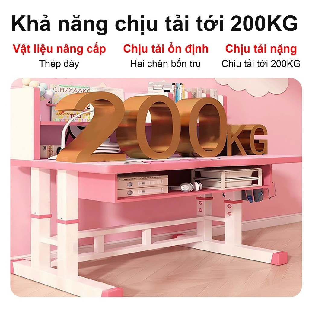 GUOGUO🔥Bàn học cho bé tiểu học Ngăn ngừa cận thị và nâng cao hiệu quả học tập | BigBuy360 - bigbuy360.vn