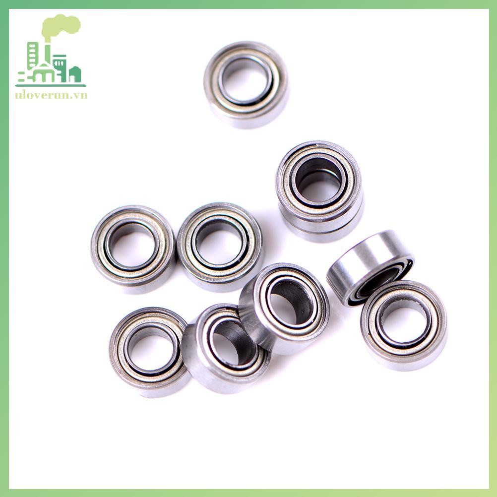 Uloverun 10 chiếc MR105ZZ L-1050 MR105 Vòng bi rãnh sâu 5x10x4 mm thu nhỏMR105ZZ Vòng bi ABEC-1 vn