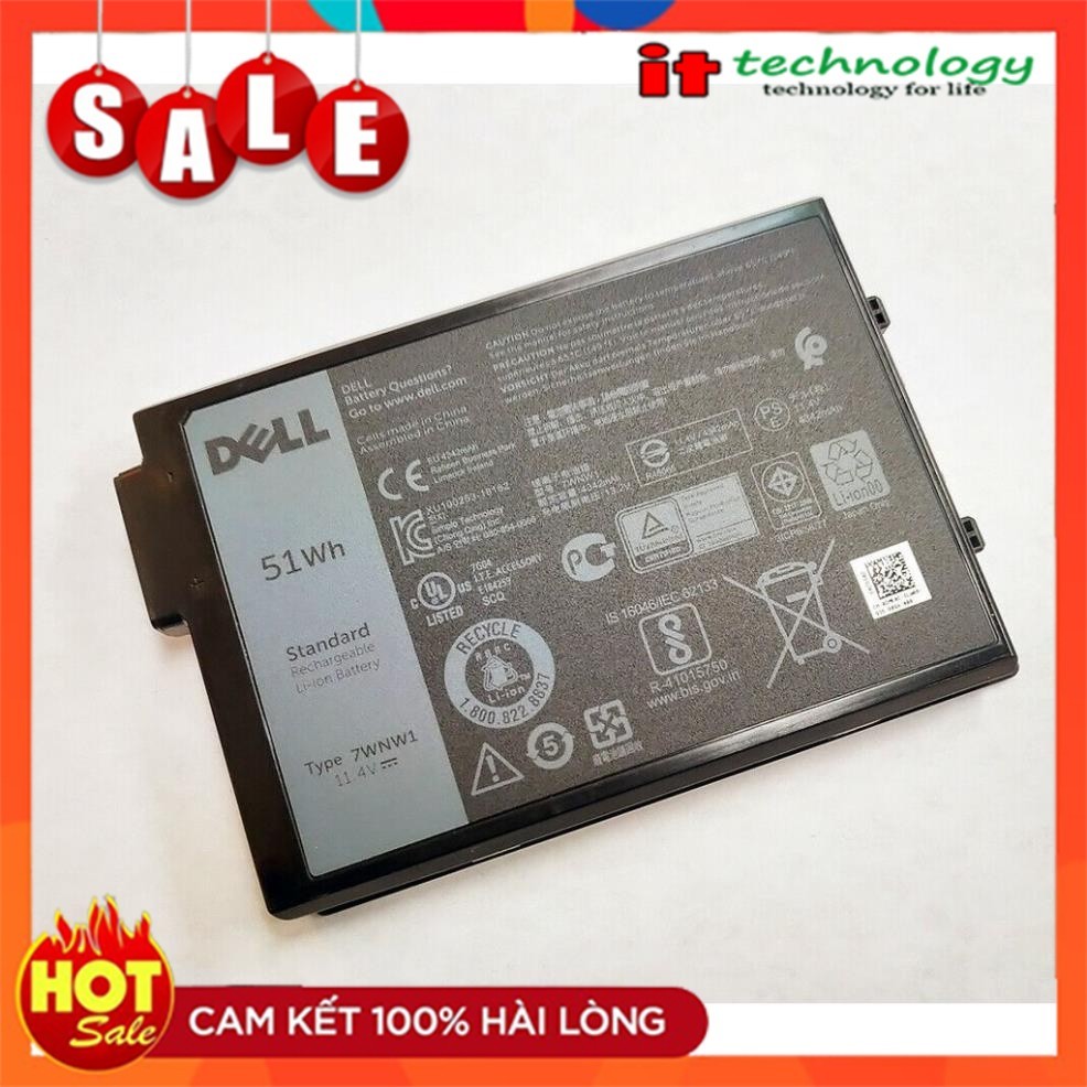 ⚡️ Pin Laptop Dell Latitude 5420 5424 7424 7WNW1 51W