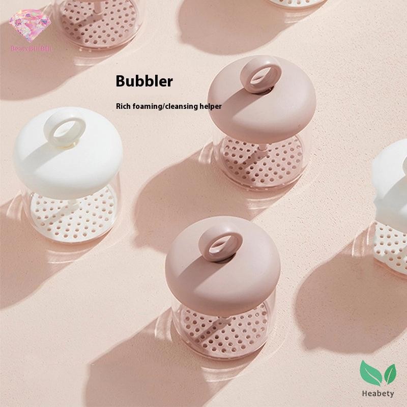 Heabety Máy tạo bọt cầm tay Cốc tạo bọt bong bóng Máy làm sạch da mặt Cốc tạo bọt Máy làm bong bóng 