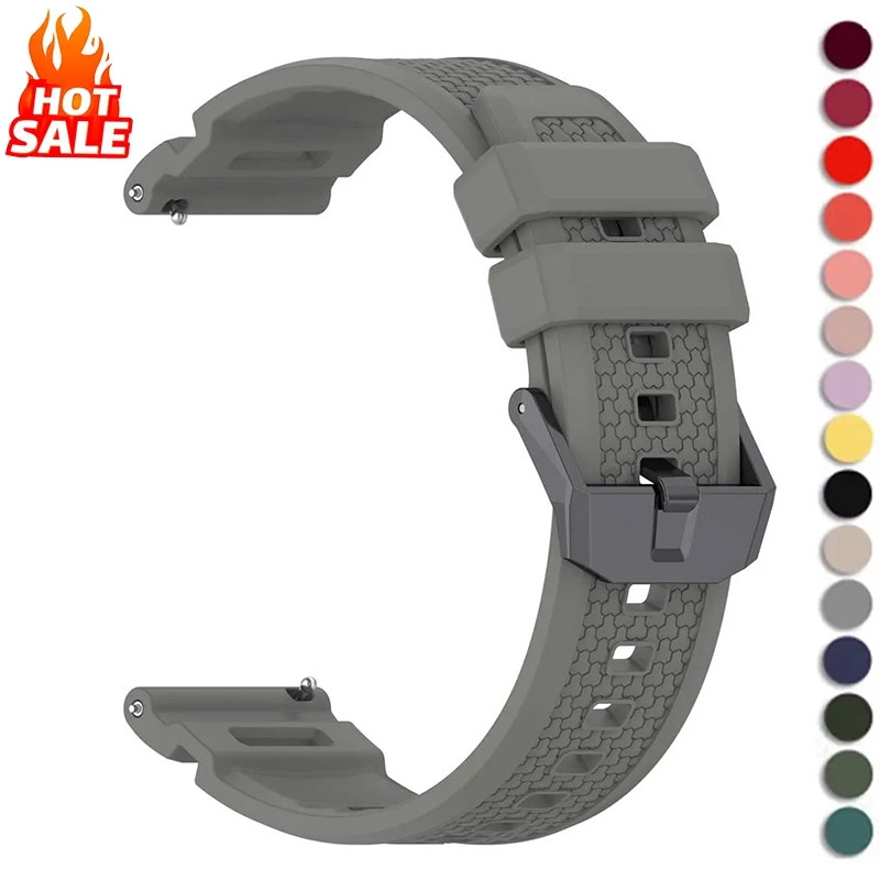 Dây đeo silicon thể thao 24mm phổ thông Tương thích cho COROS NOMAD / TicWatch Pro 5 Enduro / iTOUCH