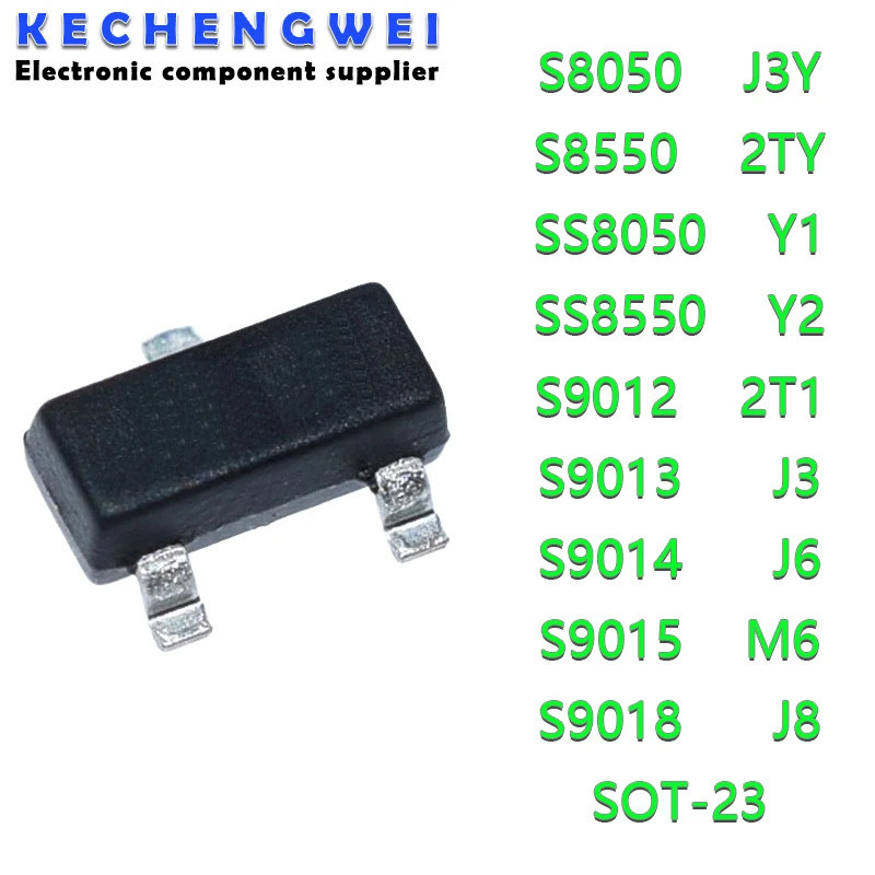 5 CÁI S8050 S8550 SS8050 SS8550 S9012 S9013 S9014 S9015 S9018 J3Y STY Y1 Y2 2T1 J3 J6 M6 J8 SMD Tran