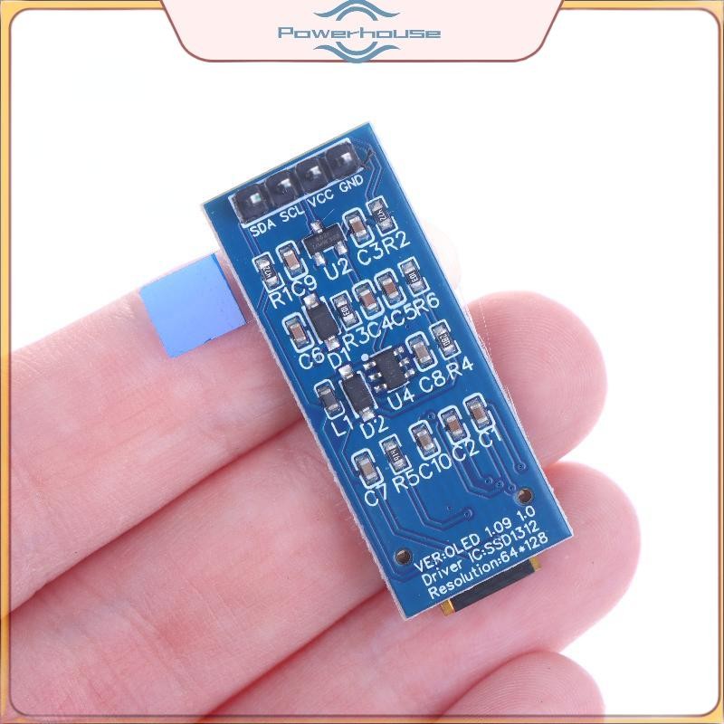 Mô-đun hiển thị OLED POWER 1.09 Inch 128x64 SSD1312 I2C Giao diện 4 chân cho Arduino Raspberry Pi Ch