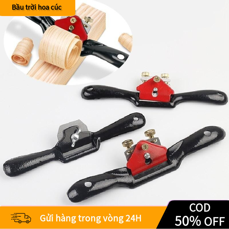Bào Gọt Gỗ Cầm Tay Mini HKS1, Lưỡi Thép Cao Cấp, Không Cần Điện Máy, Dùng Bào Đường Cong Và Thẳng, C
