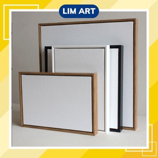  Khung Viền Không Kính Bằng Nhựa Cao Cấp Cho Toan Vẽ Tranh Số Hóa Tranh Canvas Tranh Sơn Dầu Tông Gỗ Tự Nhiên LIM ART 