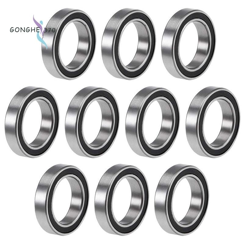 10 CÁI 6701- 12X18X4 mm Vòng bi rãnh sâu kín cao su thu nhỏ