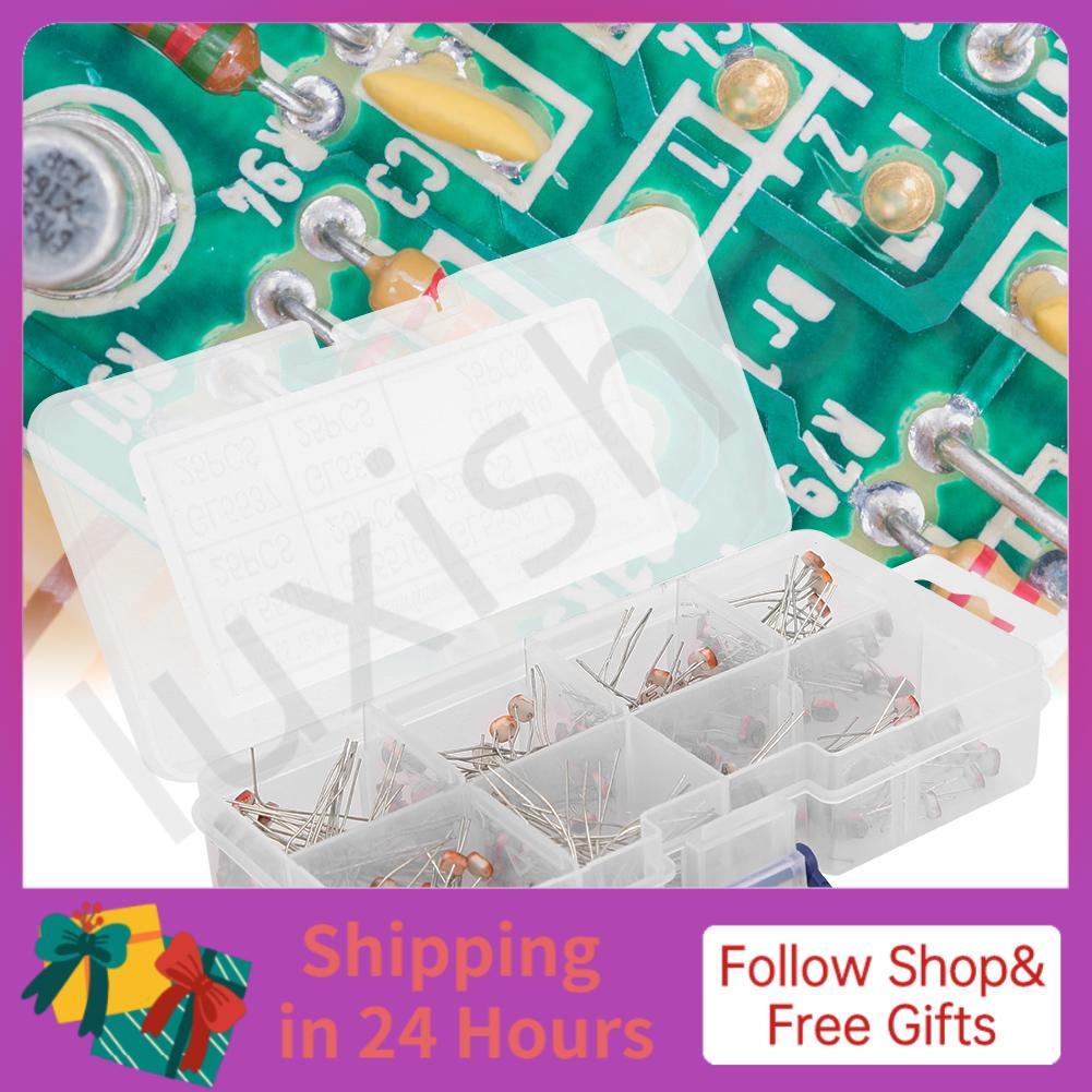 Iuxishop 175 Chiếc Điện Trở Quang Ảnh Ánh Sáng Điện Trở Nhạy Cảm Phụ Thuộc Ldr Điện Trở Gl5506 Gl551