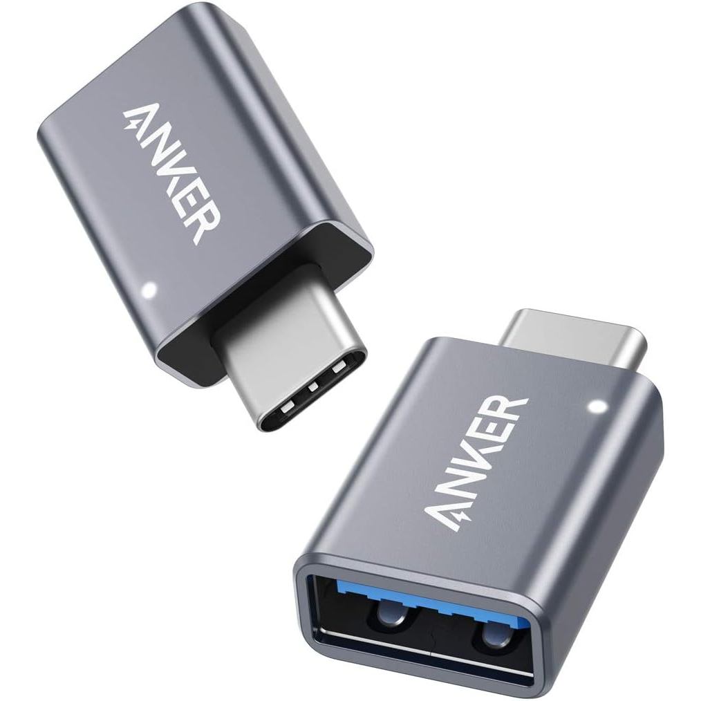 AnkerUSBCAdapter (2Pack), USBCtoUSBAdapterVải dữ liệu tốc độ caoforMacBookPro2020, Pro2020, Notebook