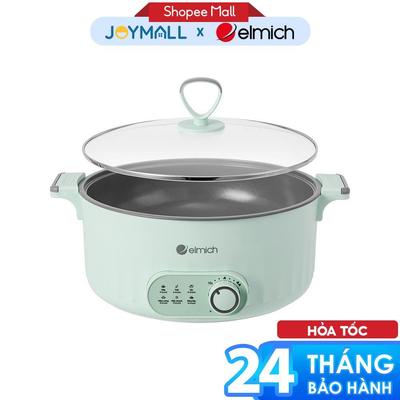 Nồi Lẩu Điện Elmich MPE1298, Dung Tích 4.5L, Thiết Kế Hiện Đại, Hàng Chính Hãng - Joymall