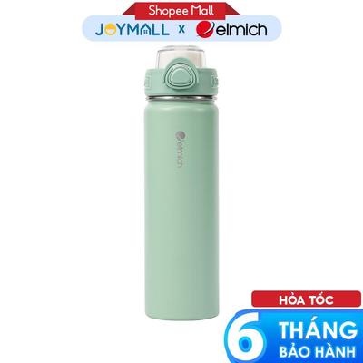 Bình Giữ Nhiệt Inox 304 Elmich EL8394 940ml EL8393 650ml, Hàng Chính Hãng, Kèm Ống Hút - JoyMall