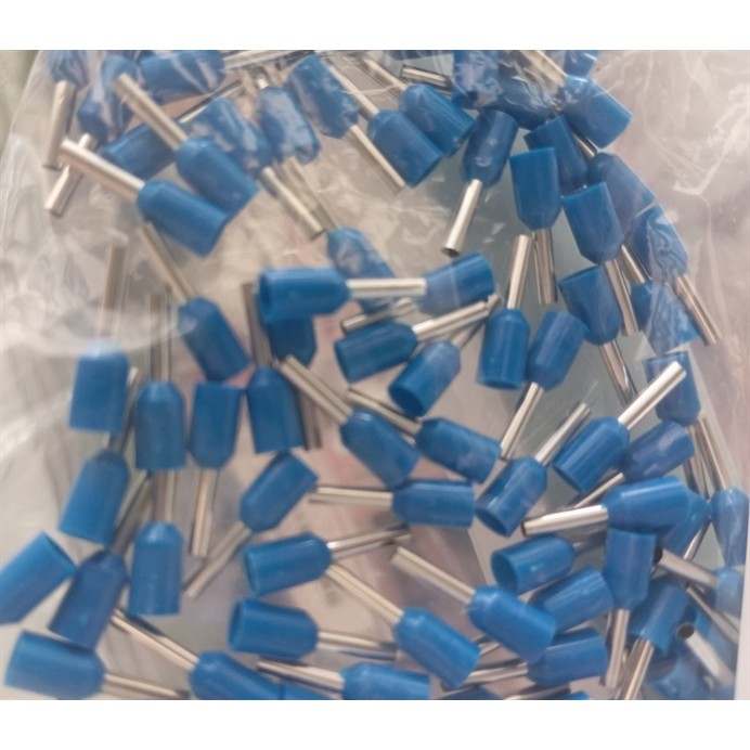 Đầu Cos Kim Rỗng E1508 màu xanh Dùng Cho Dây 1.5mm