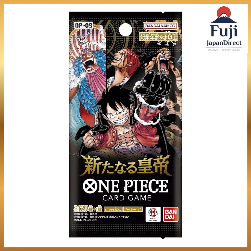 BANDAI ONE PIECE Card Game New Emperor OP-09 Fuji JapanDirect