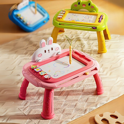 Bảng Vẽ Tự Xóa Thông Minh Bi House Cho Bé Thúc Đẩy Tư Duy Có Chân Từ Tính Bảng Viết Tự Xóa