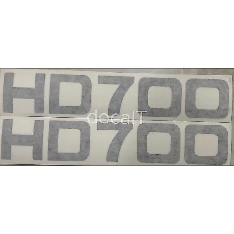 Tem Chữ HD700, HD800 Cho Xe Tải. Tem Chữ HD700, HD800 Dán Xe Tải Hyundai