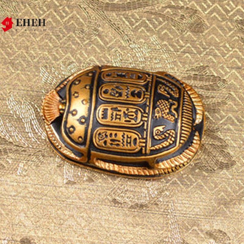 [EHEH] Tượng động vật Scarab Ai Cập cổ đại Trang trí độc đáo Mini Scarab Beetle Lưu niệm Hình tượng 