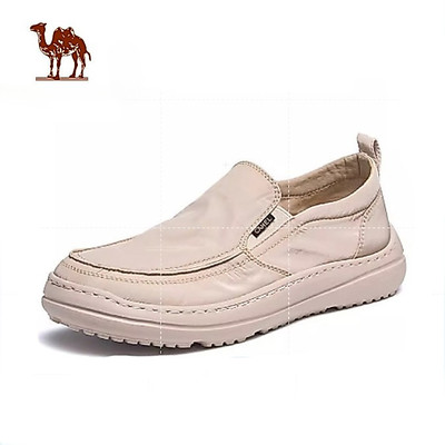 CAMEL CROWN Giày ngoài trời nam lười biếng nhẹ nhàng nam vải đệm mềm
