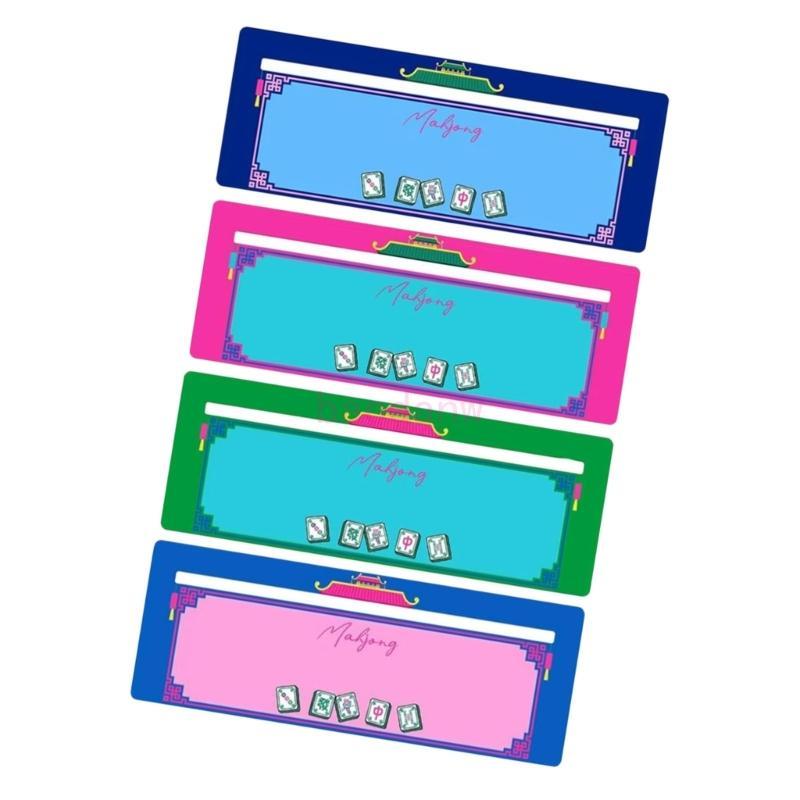 BDW 4 Chiếc Acrylic Mạt Chược Dòng Tìm Thẻ Tham khảo Bộ Để Dễ Dàng Học Tập Và Chơi Game Gia Đình Mah
