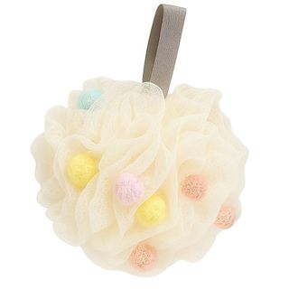 [MALL] Bông tắm tròn tạo bọt hạt bông PPA-09 - Vải lưới mềm mại, an toàn cho da