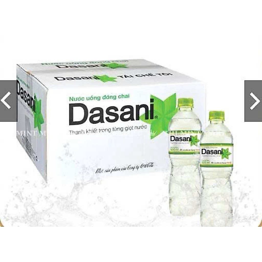 Thùng 24 chai nước suối Dasani 500ml
