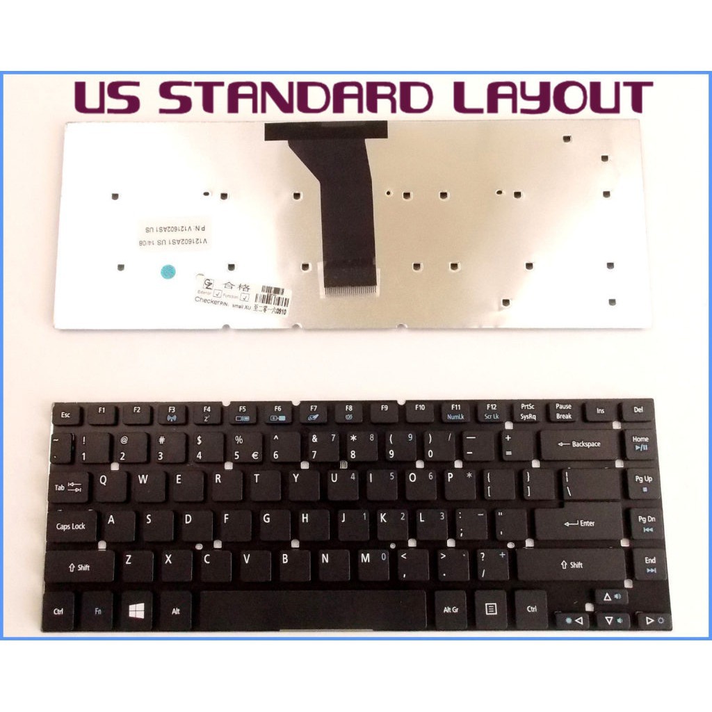 Bàn phím laptop Acer Aspire E14 E5-411-C2DB E5-411-C9DQ