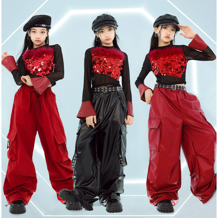 Đồ Nhảy Hiện Đại Đồ Biểu Diễn Cho Bé Gái Hiphop Đồ Biểu Diễn Nhảy Đồ Nhảy Cho Bé Trẻ Em Set Đồ Dance