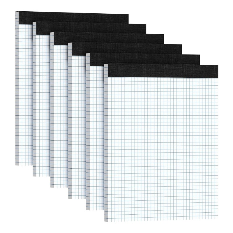 Doublebuy 6 Chiếc A4 Giấy Đồ Thị Có Thể Xé Notepad Bỏ Túi Notepad Giấy Viết Giấy Ghi Chú