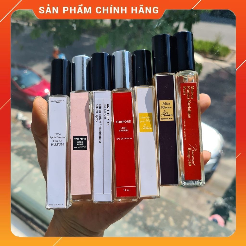 Chiết Nước Hoa 10ml: Kilian Phantom, Good Girl, Angel's share, Rolling In Love, Imperial Tea, Love D